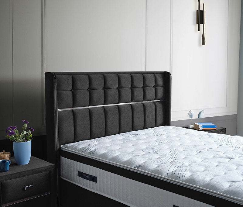 Ocean Storage Bed Frame Black