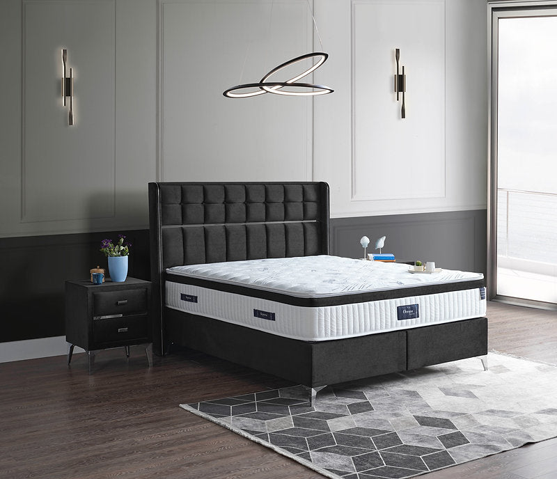 Ocean Storage Bed Frame Black