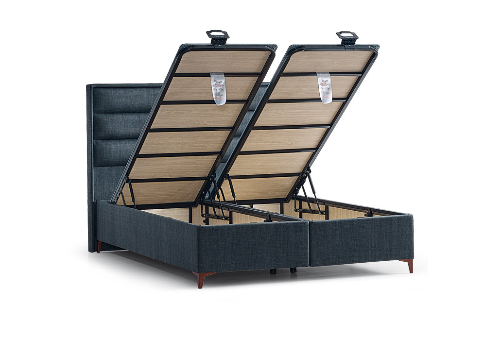 Moon Bed Frame Dark Grey